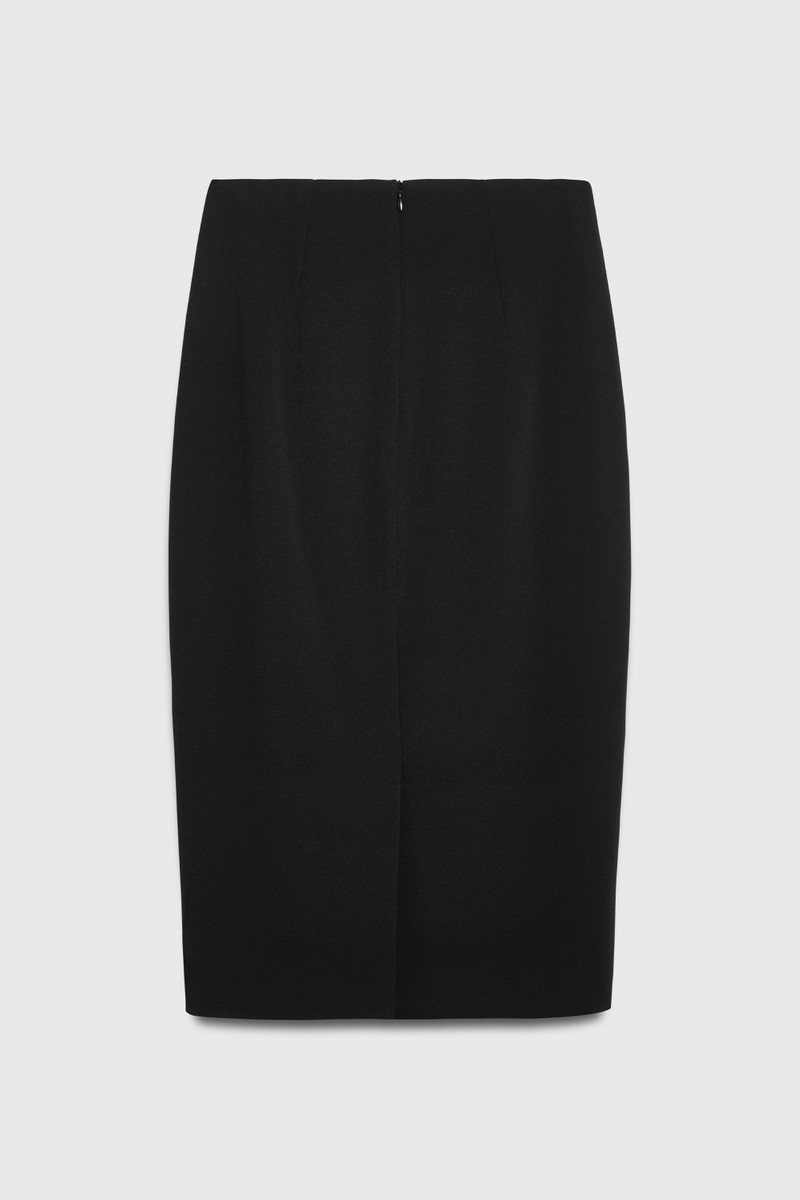 Clever Crepe Pencil Skirt 5