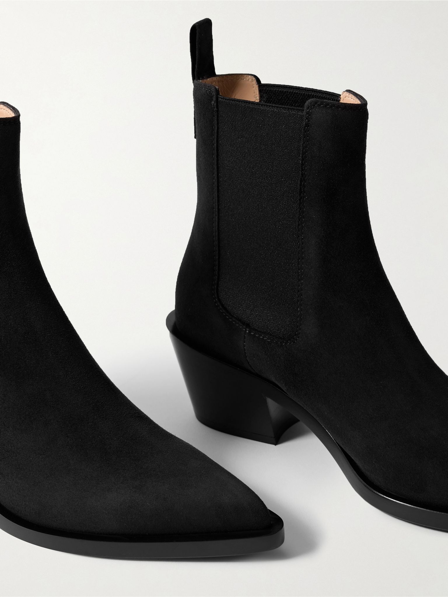 Wylie 60 suede Chelsea boots Black - 4