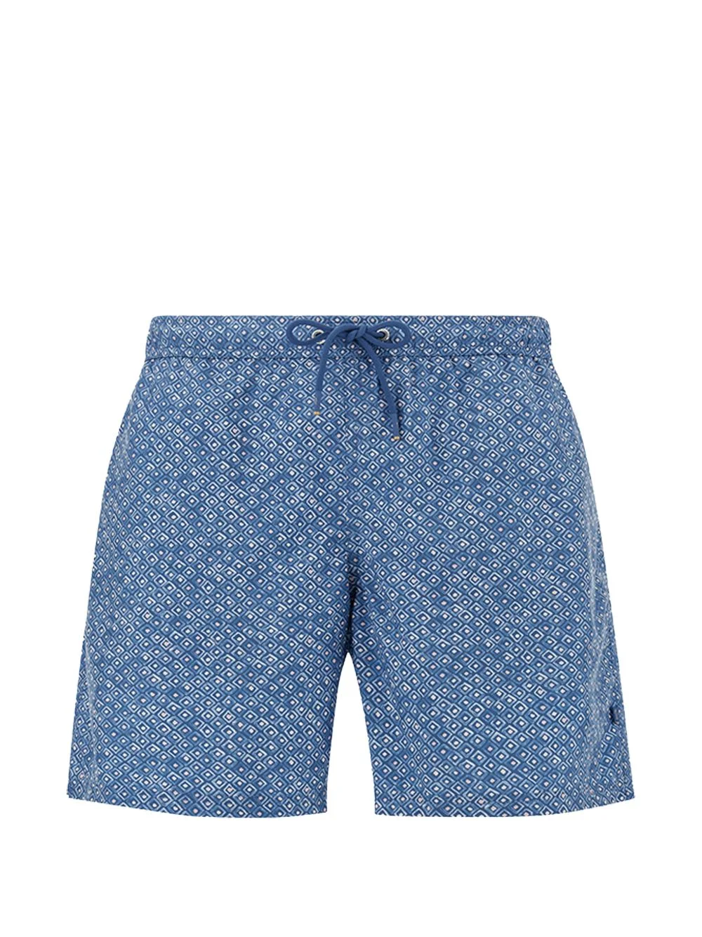 Geometric Watercolor print swim shorts - 1