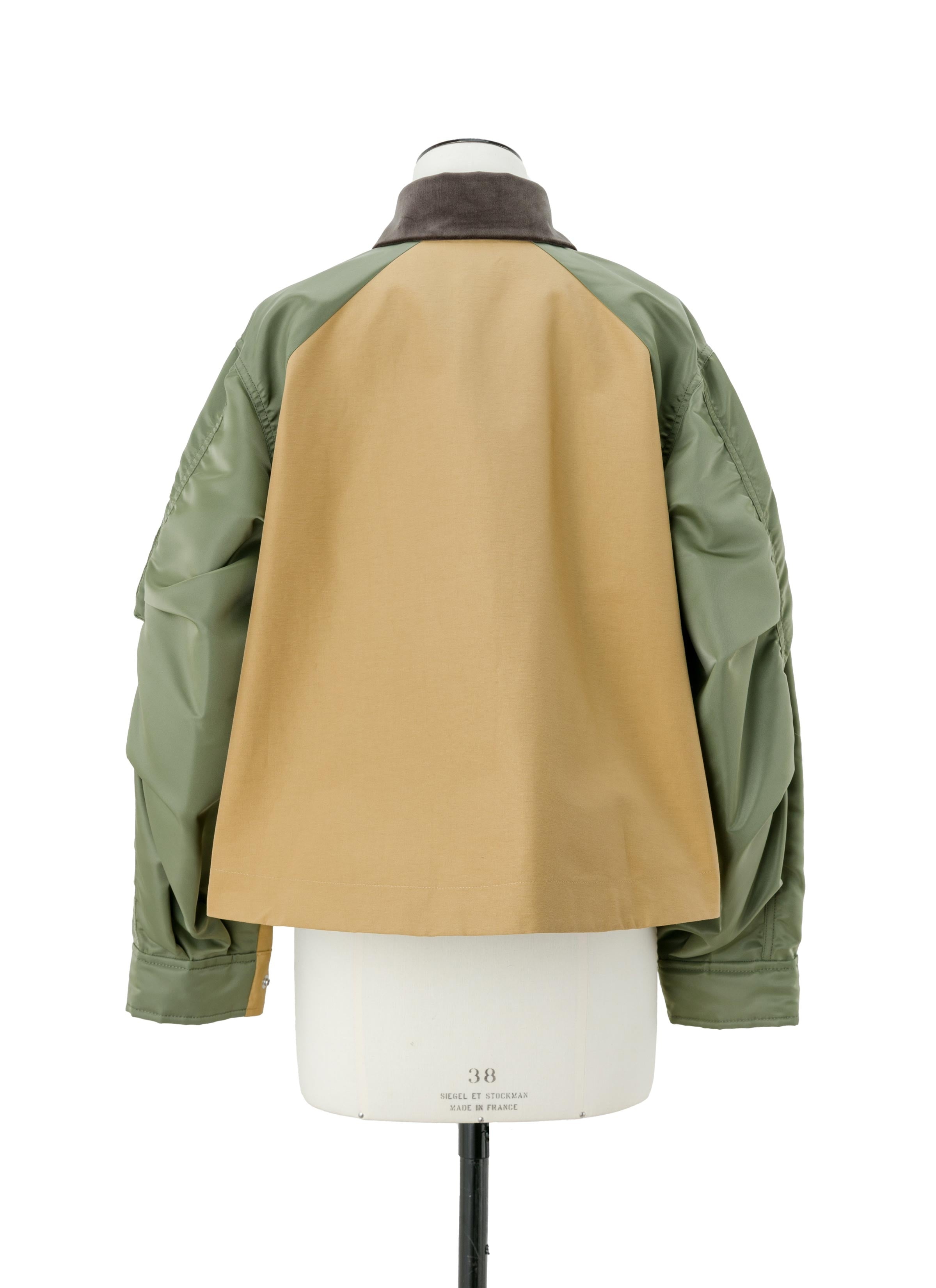 Grosgrain x Nylon Twill Blouson - 4