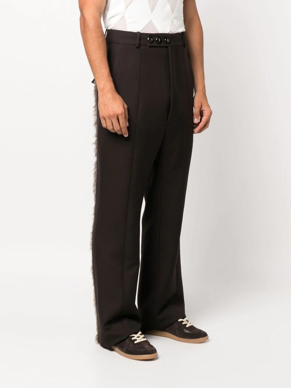 Penzer side-stripe tailored trousers - 3