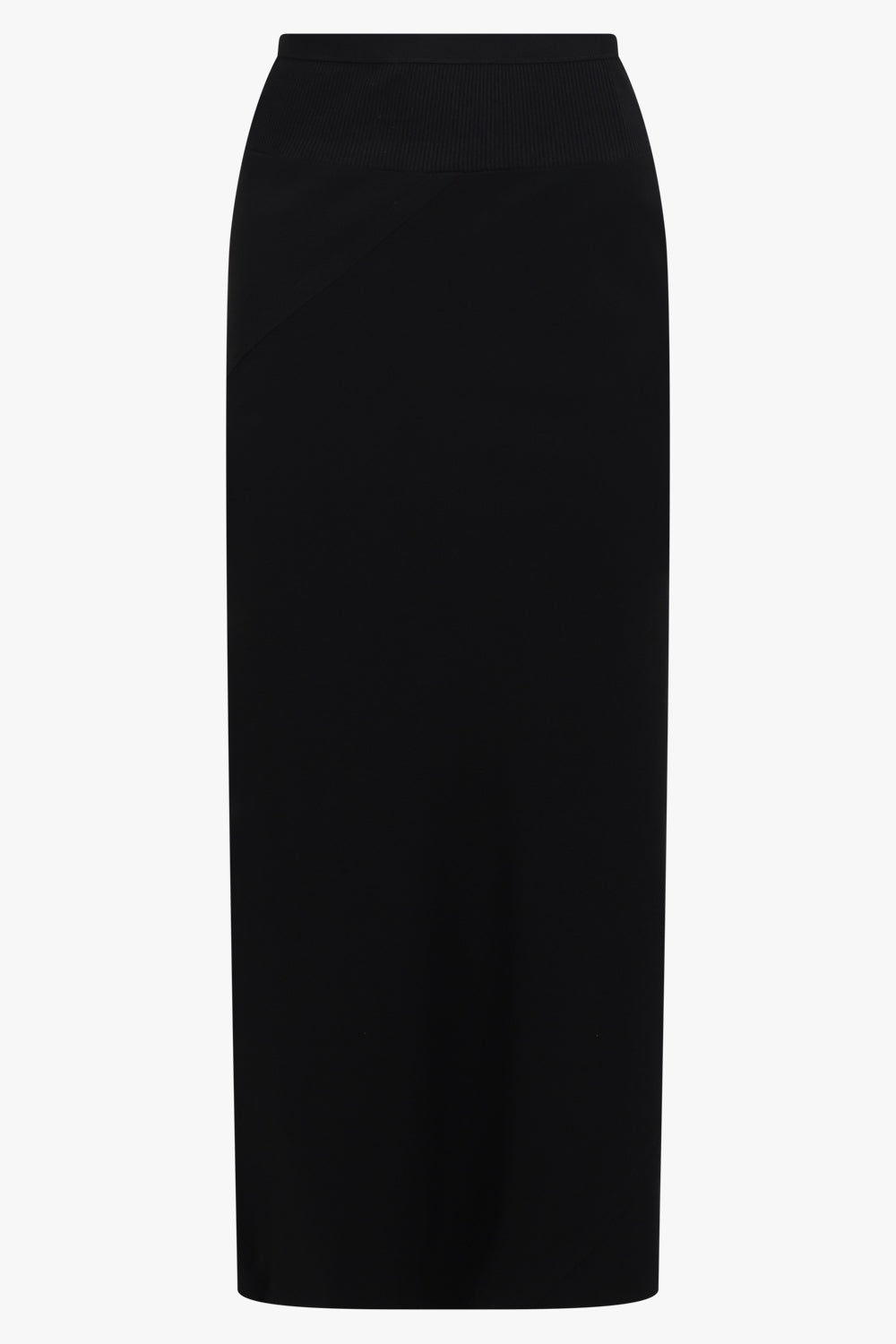 GONNA BIAS MIDI SKIRT | BLACK - 1