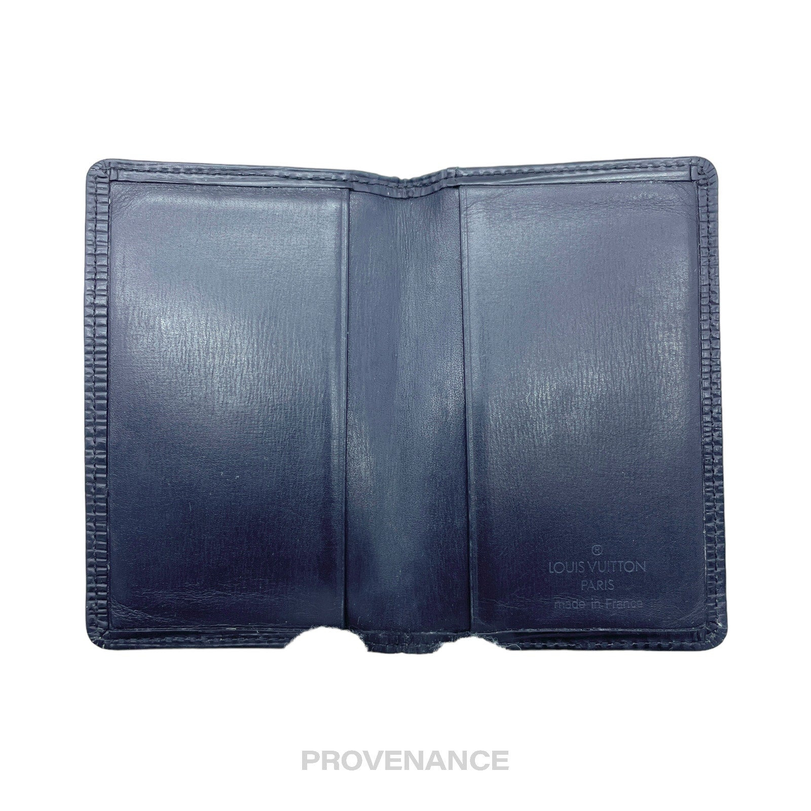 Louis Vuitton Pocket Organizer Wallet - Black Epi Leather - 6