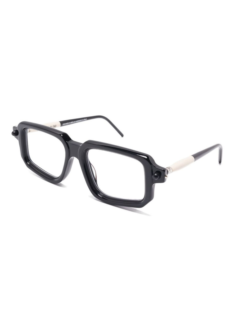 Kuboraum square-frame glasses outlook