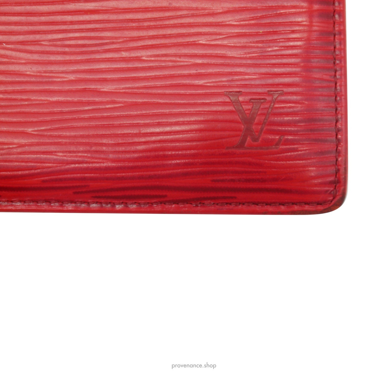 Louis Vuitton Marco Wallet - Red Epi Leather - 6