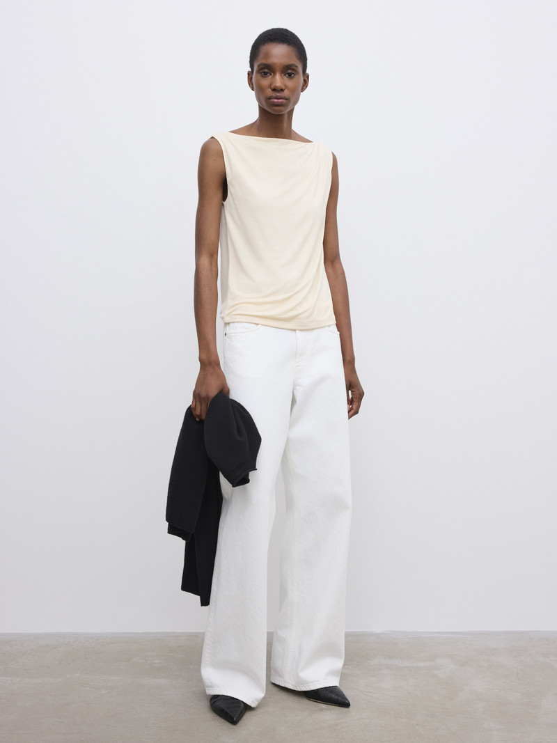 House of Dagmar Square Neck top outlook