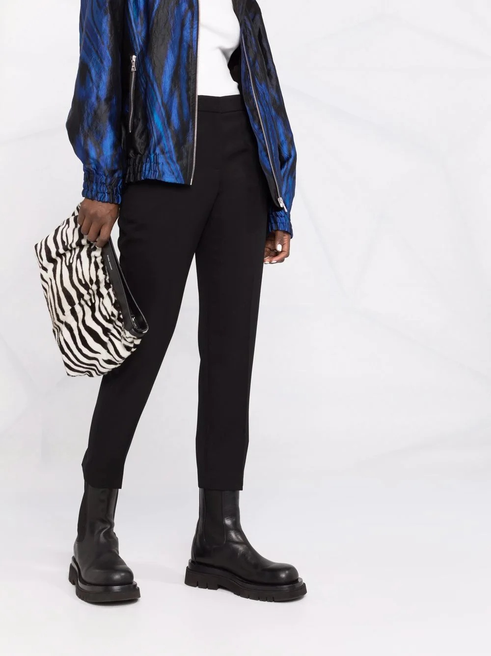 tailored cropped trousers - 3