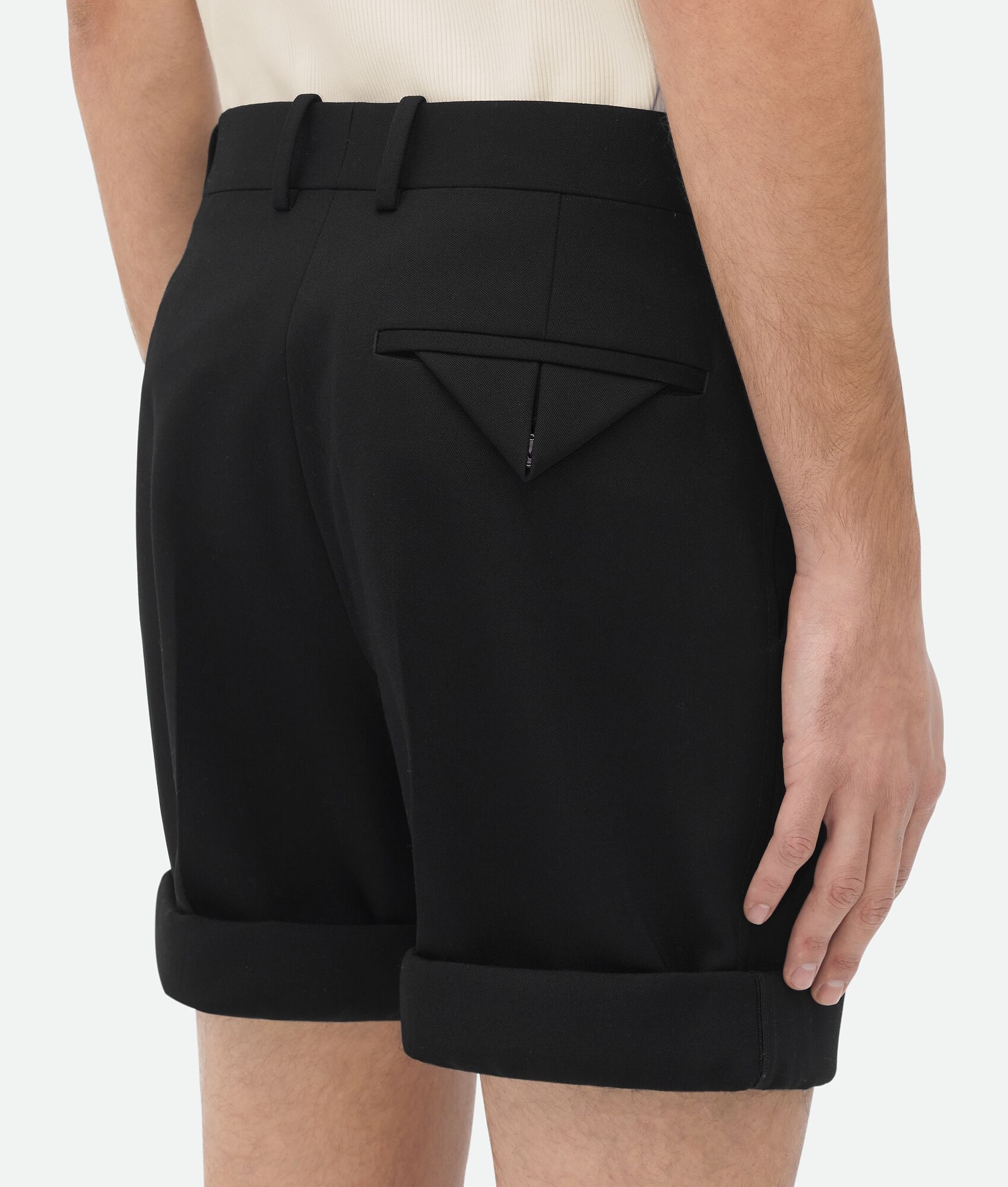 Sartorial Grain De Poudre Shorts - 4