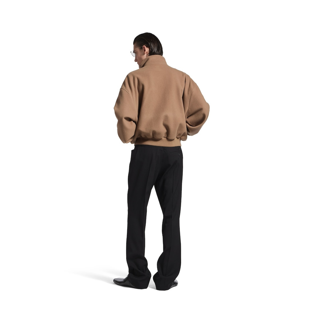 Men's Blouson in Camel - 4