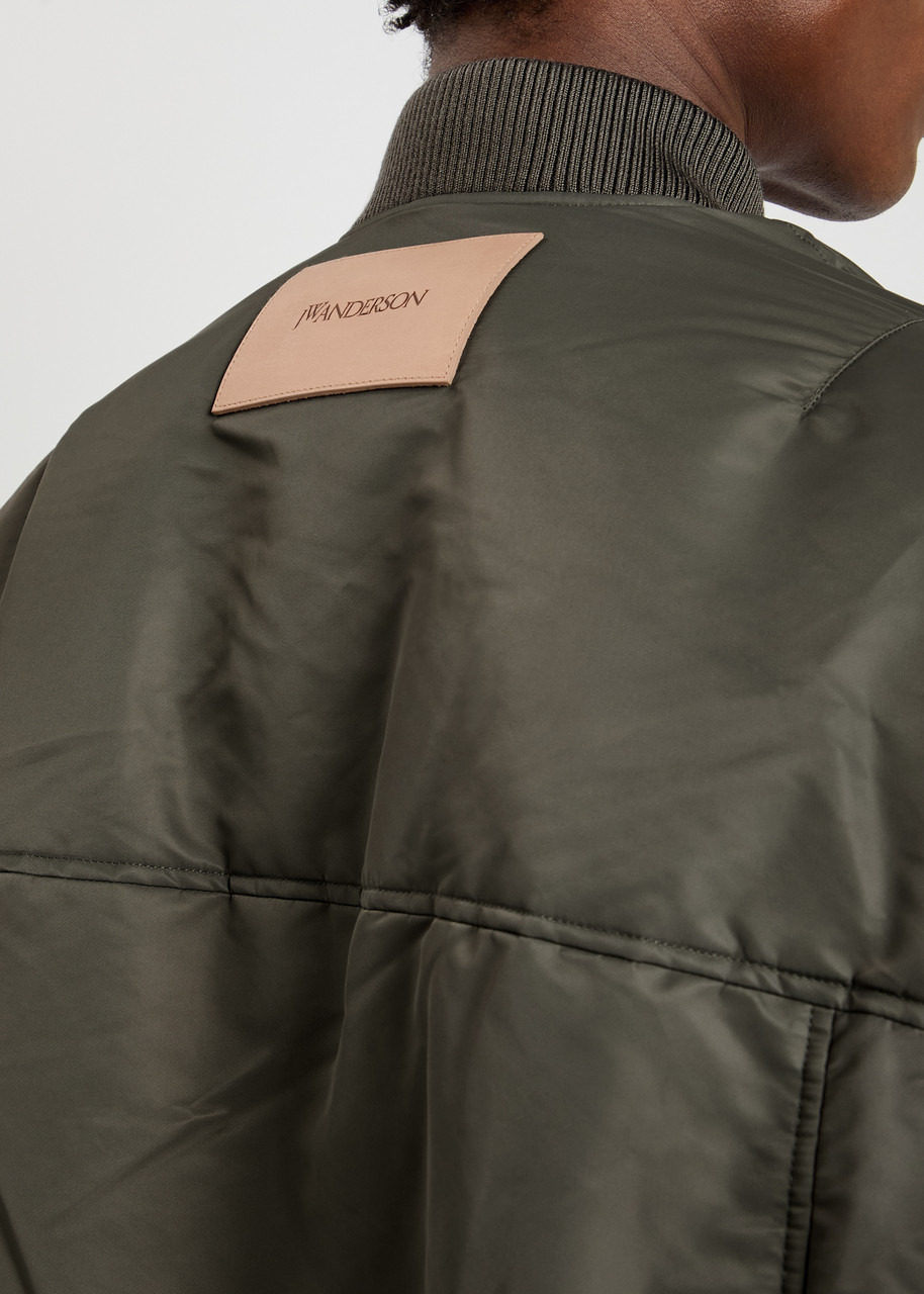JW Anderson Oversized Curved Hem Bomber Jacket - 5