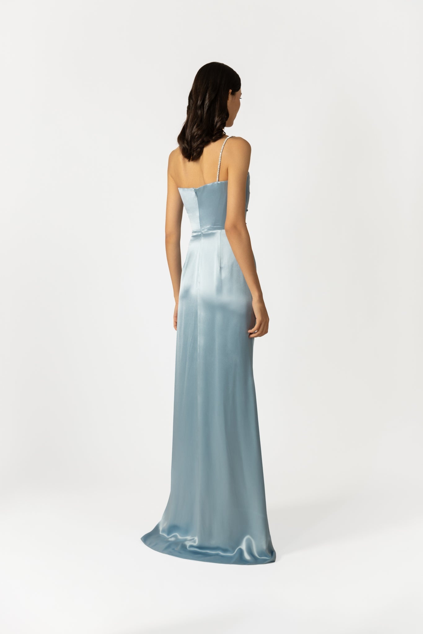 PASHA SATIN GOWN - 3