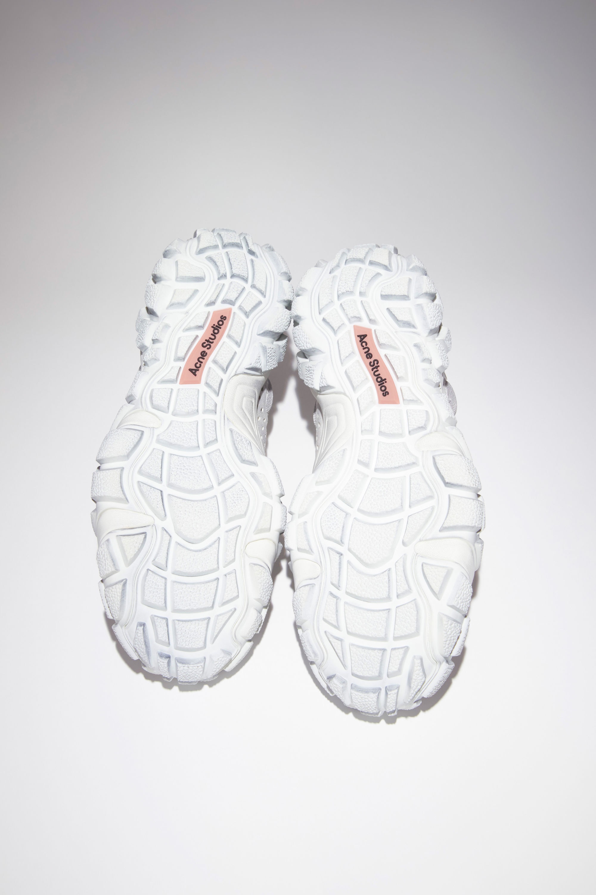 Chunky mesh sneakers - White - 4