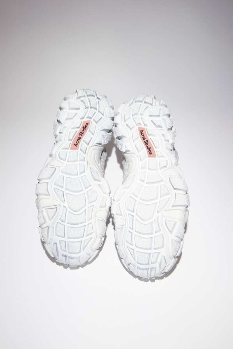 Chunky mesh sneakers - White 4