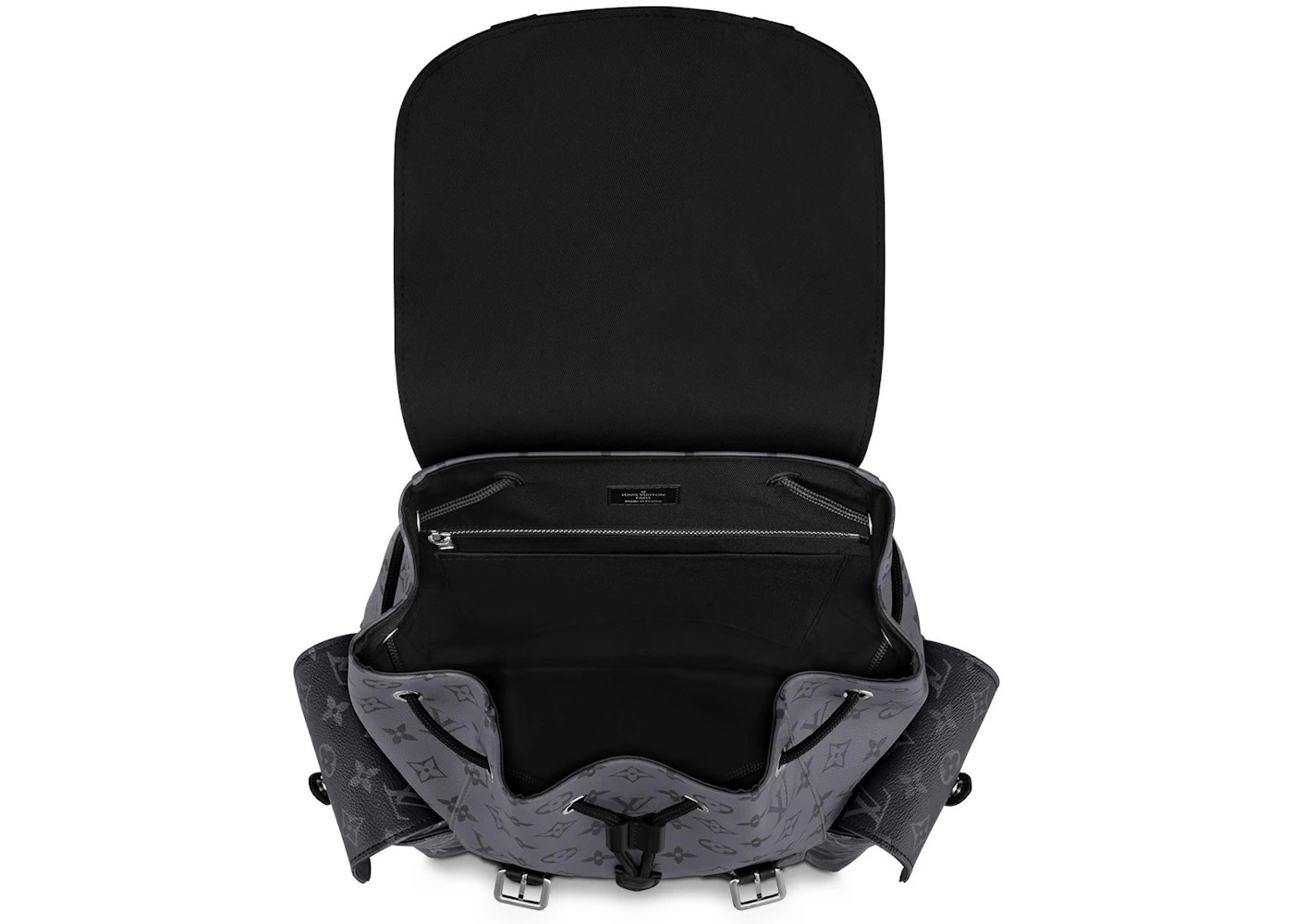Louis Vuitton Christopher Monogram Eclipse Reverse PM Gray - 3