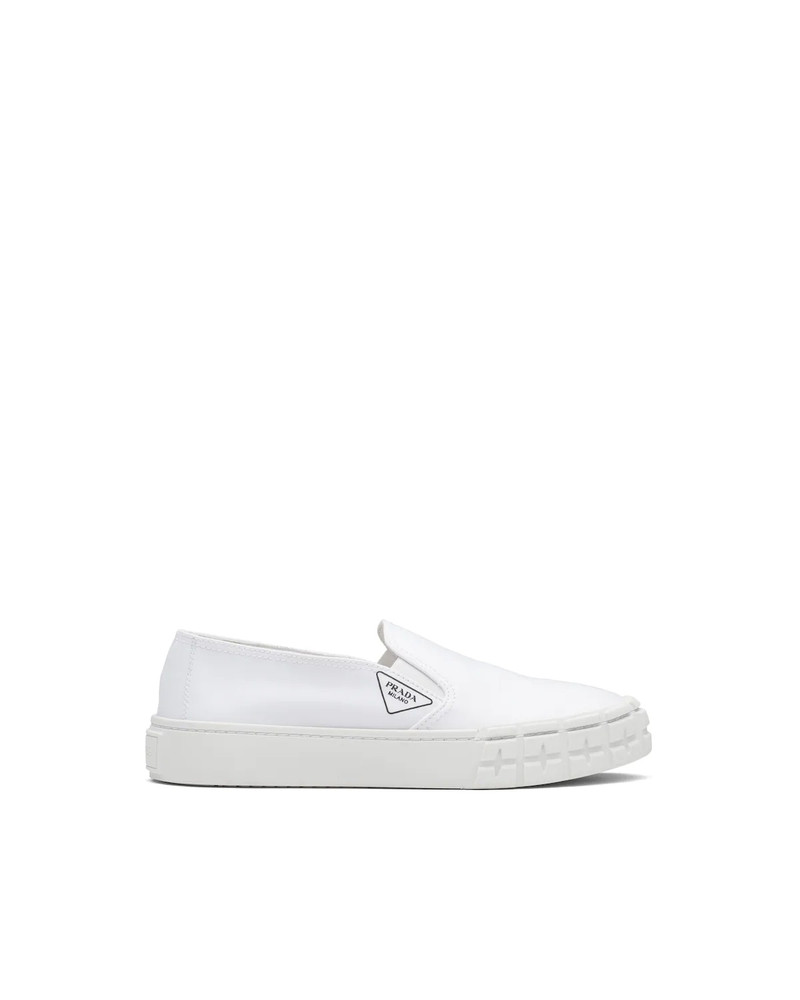 Prada Cotton gabardine Wheel slip-ons outlook