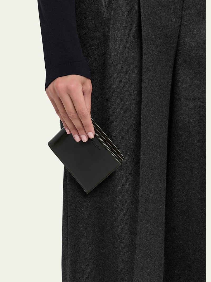 SAINT LAURENT Men's East-West Bifold Leather Wallet outlook