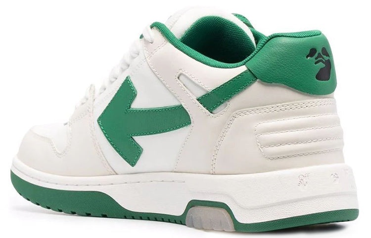 Off-White Out Of Office Low-Top sneaker 'Green White' OMIA189F21LEA0010455 - 3