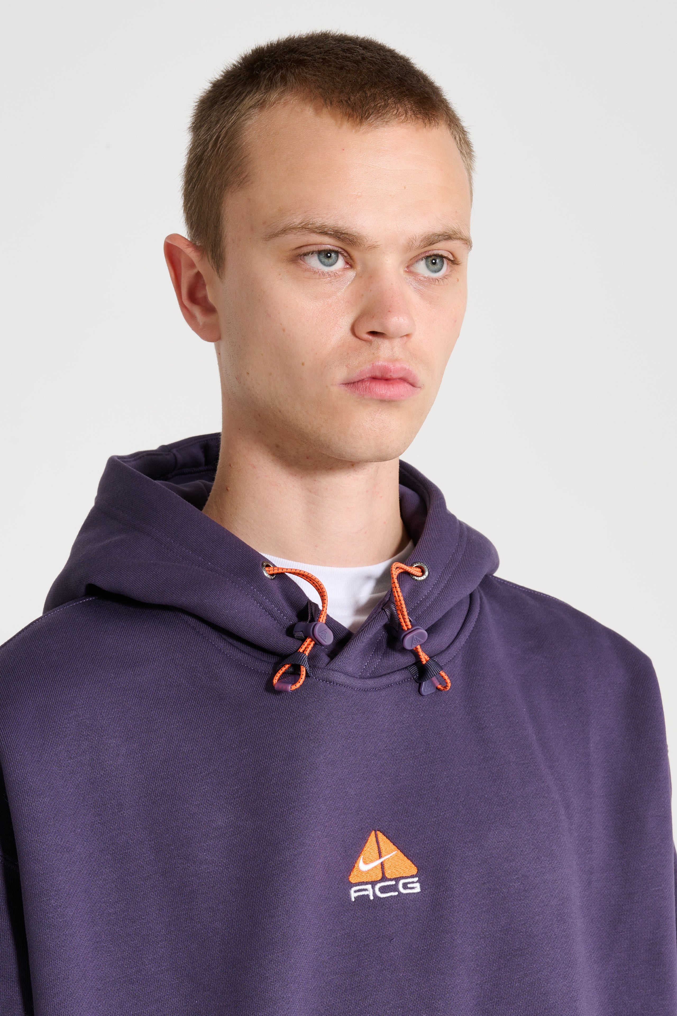 NIKE ACG THERMA-FIT HOODIE DARK RAISIN / SUMMIT WHITE - 5