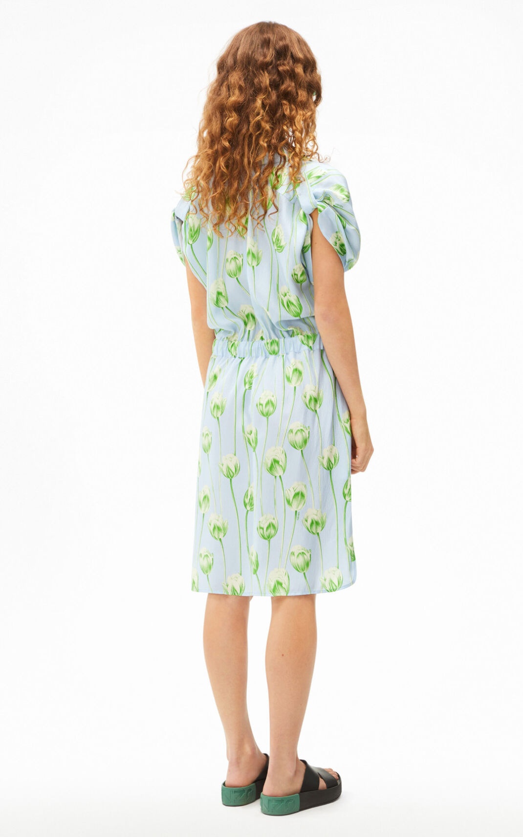 'Tulip' silk dress - 3