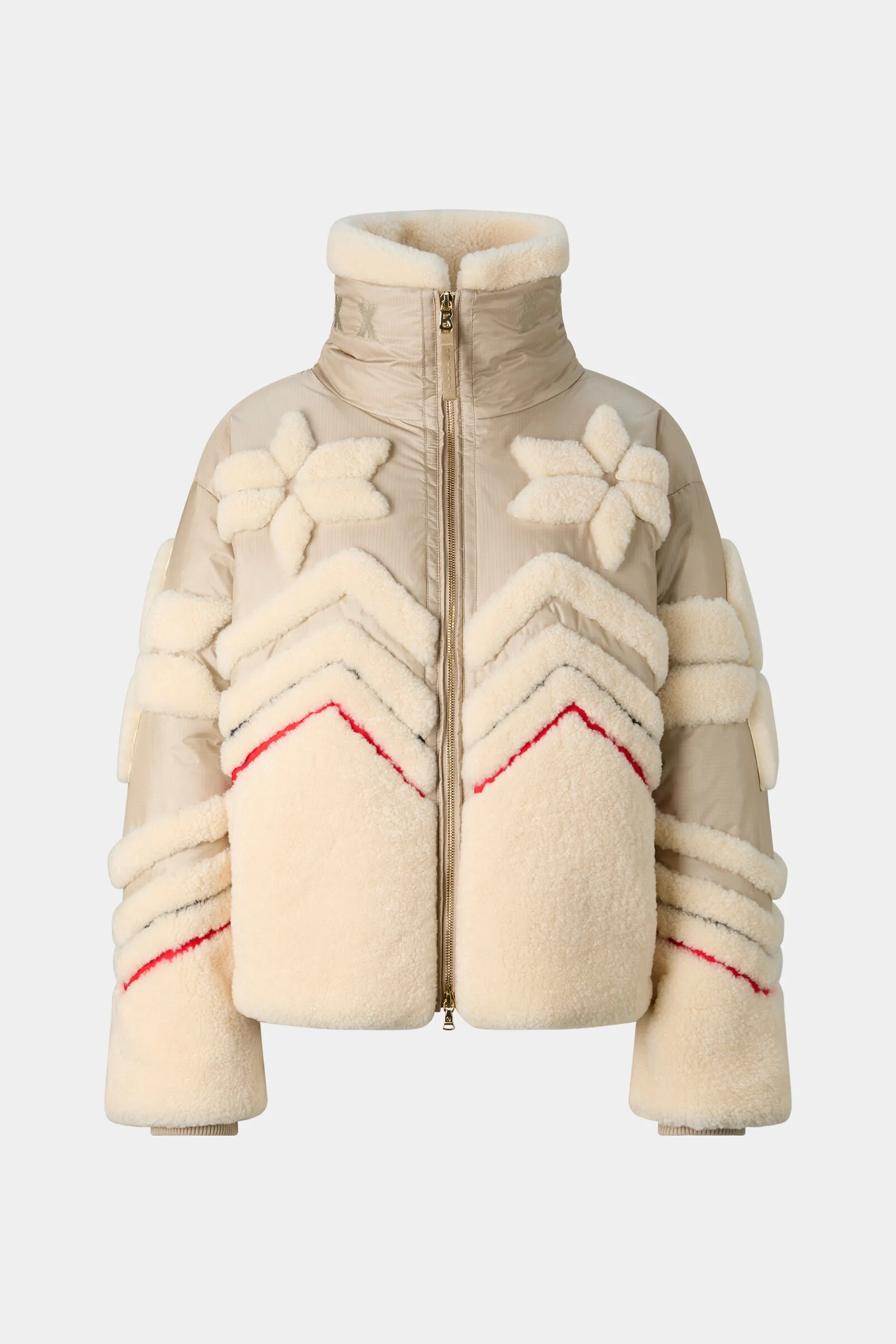 Felia Ski Jacket in Beige - 1