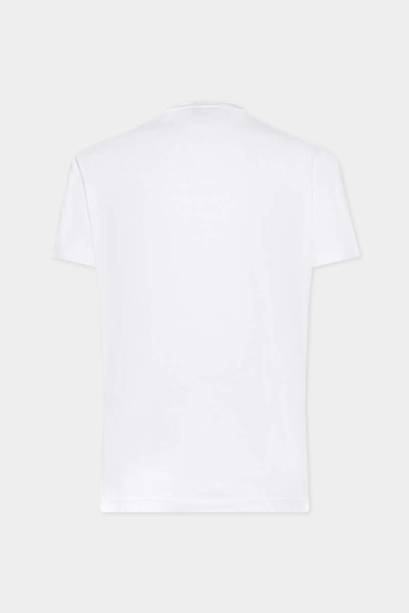 WHITE FADE JUST RIGHT FIT HANDWRITTEN LOGO T-SHIRT - 2