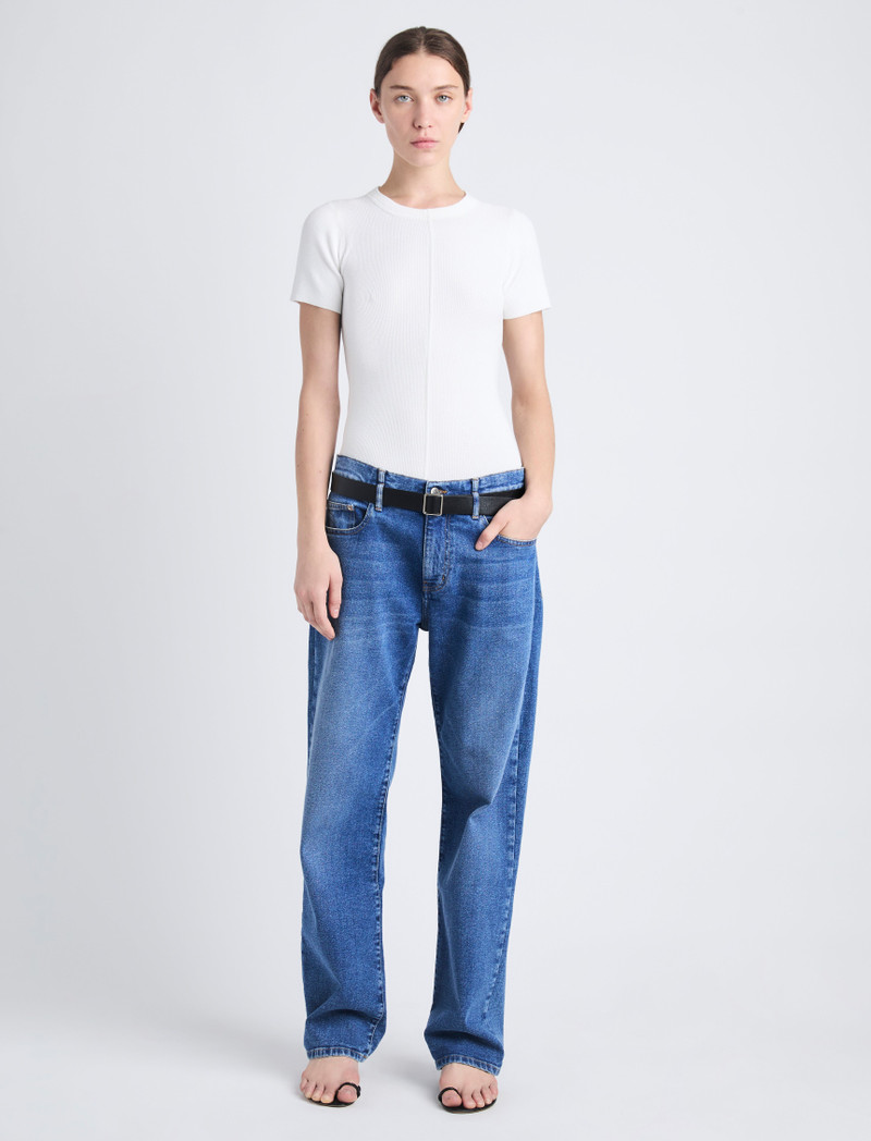 Proenza Schouler Sky Top in Matte Viscose Rib outlook