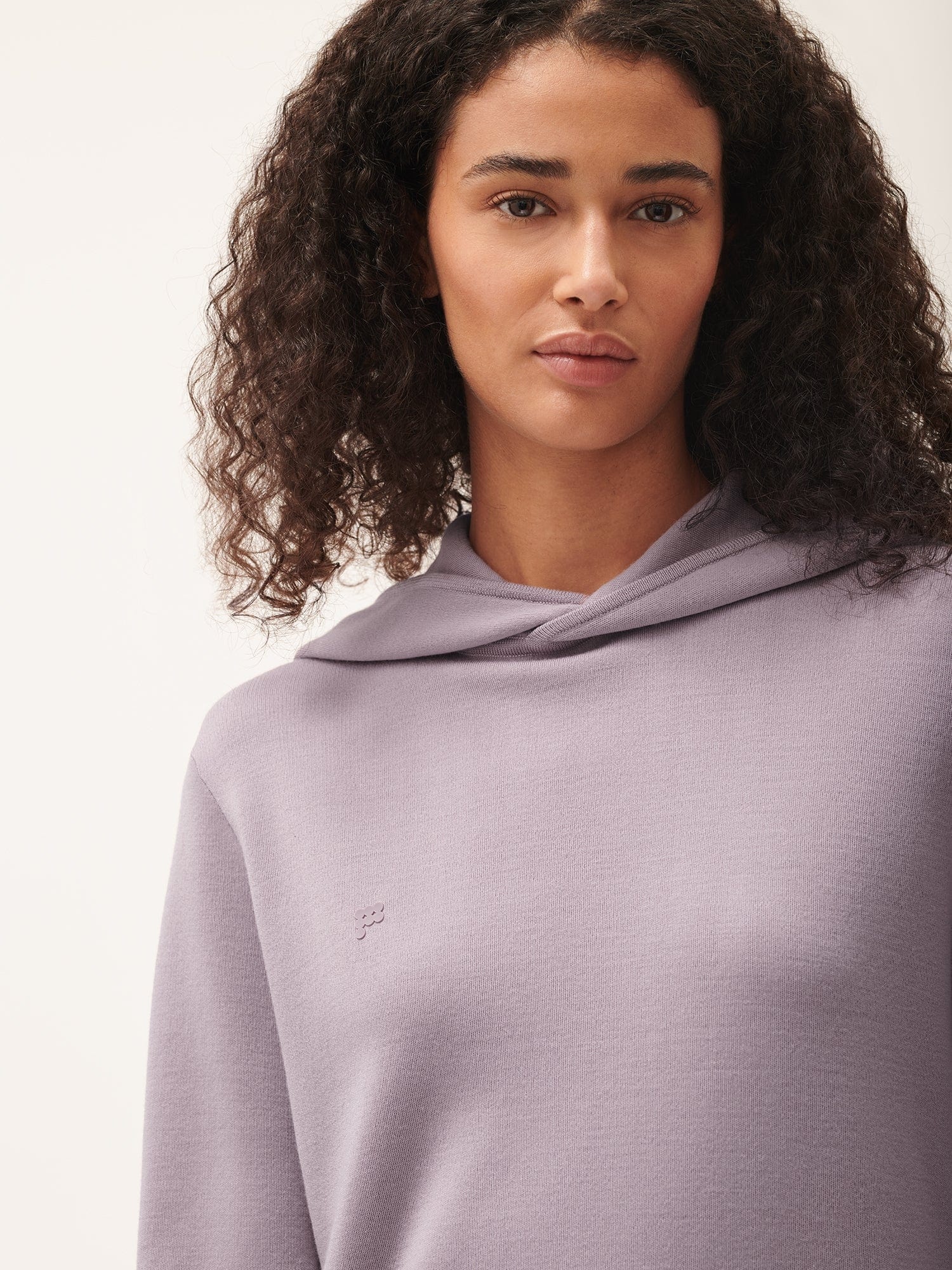 Womens DNA Regenerative Merino Wool Hoodie - Raisin Purple - 4