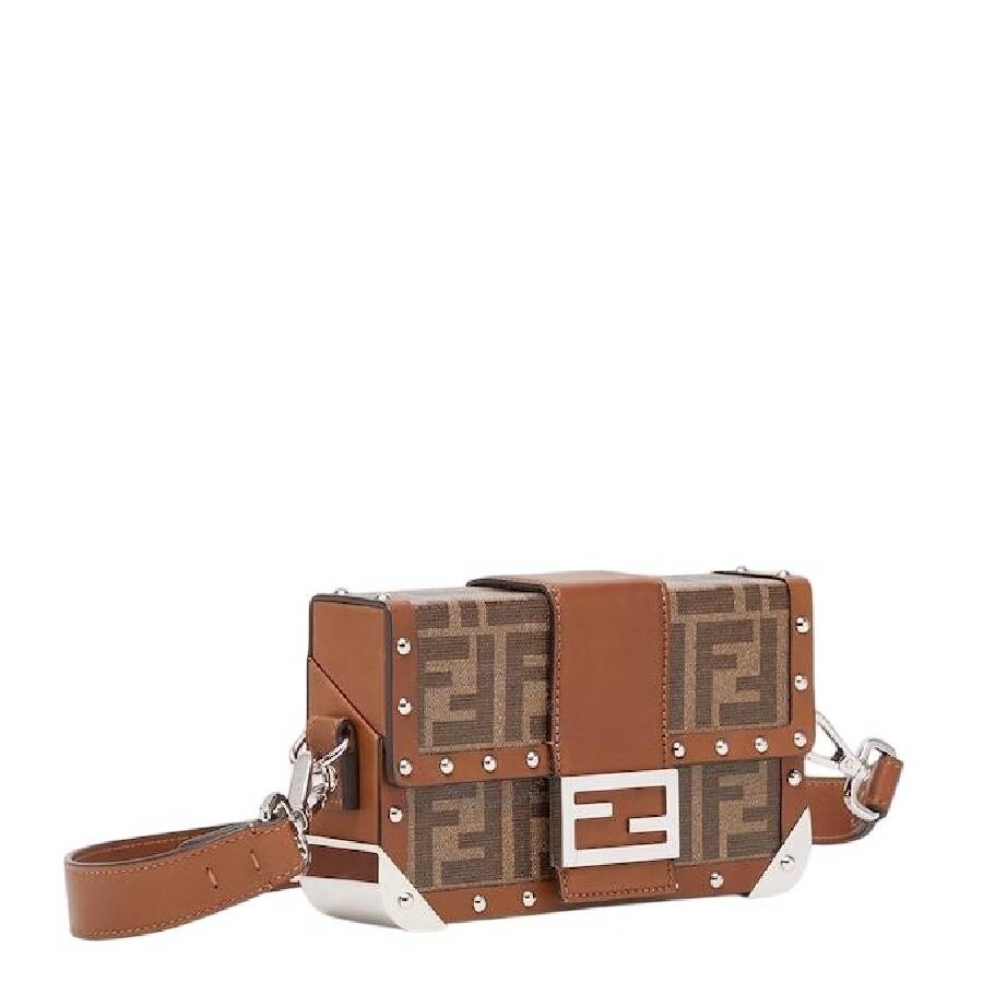 Fendi Rigid Baguette Crossbody Bag - 3
