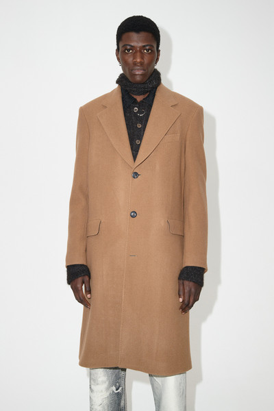 Our Legacy Dolphin Coat Camel Slyly Herringbone outlook