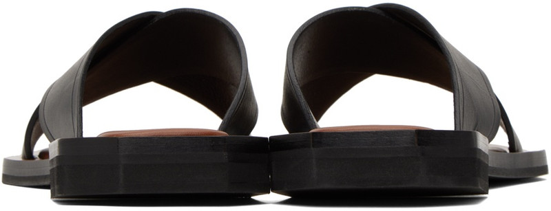 WALES BONNER Black Promise Sandals outlook