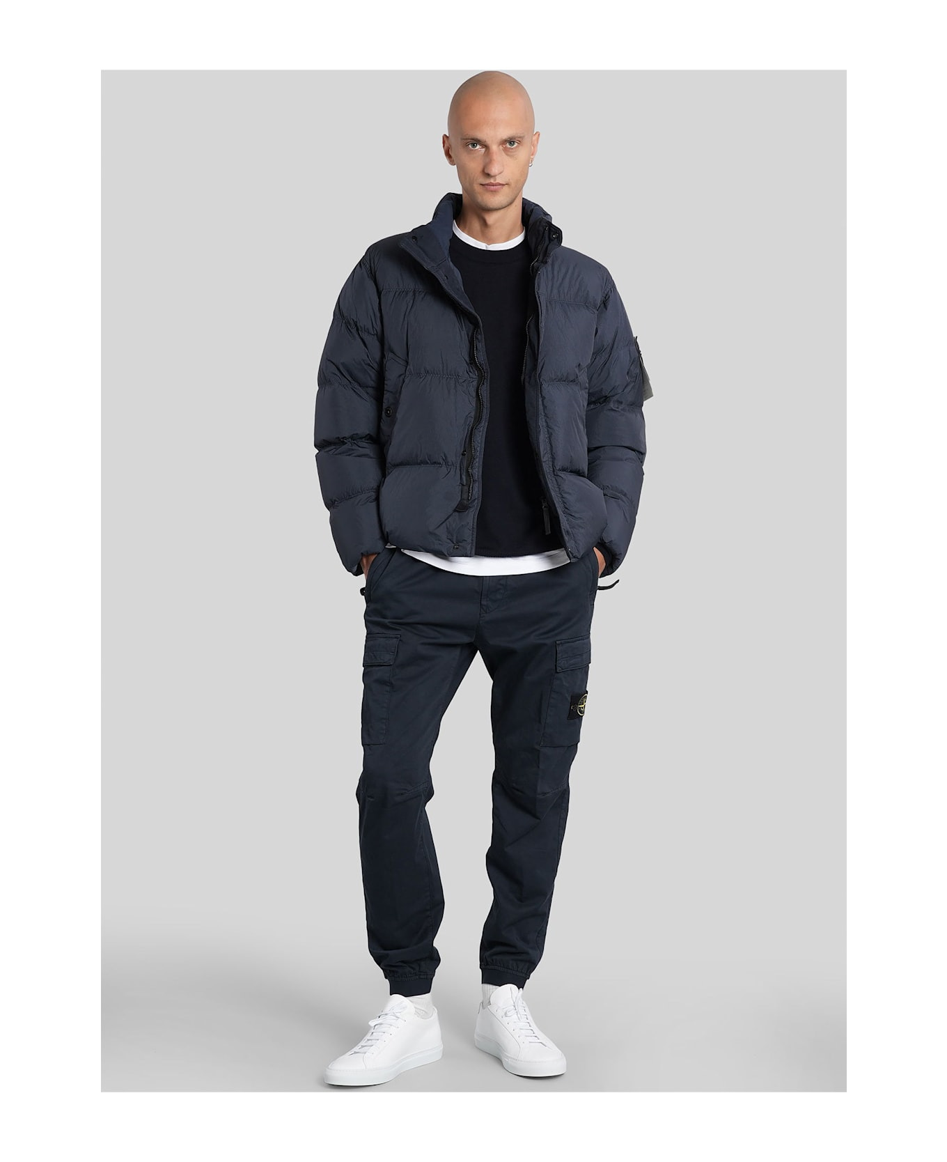 Puffer In Blue Polyamide - 2