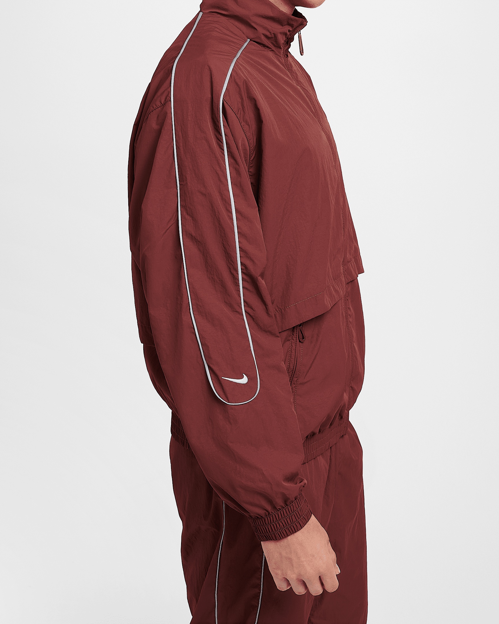 Nike Sportswear Solo Swoosh Men's Woven Track Jacket - 8