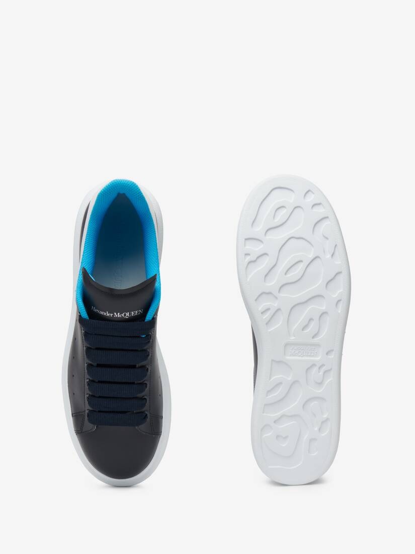 Men's Oversized Sneaker in Navy/white/lapis Blue - 4
