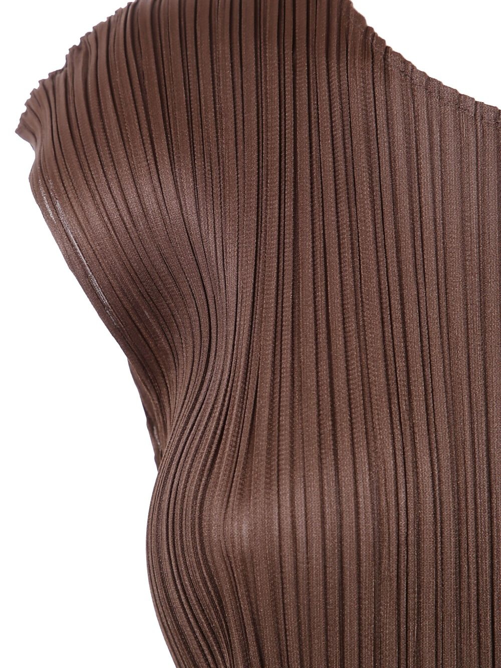 pleated cap-sleeve dress - 3