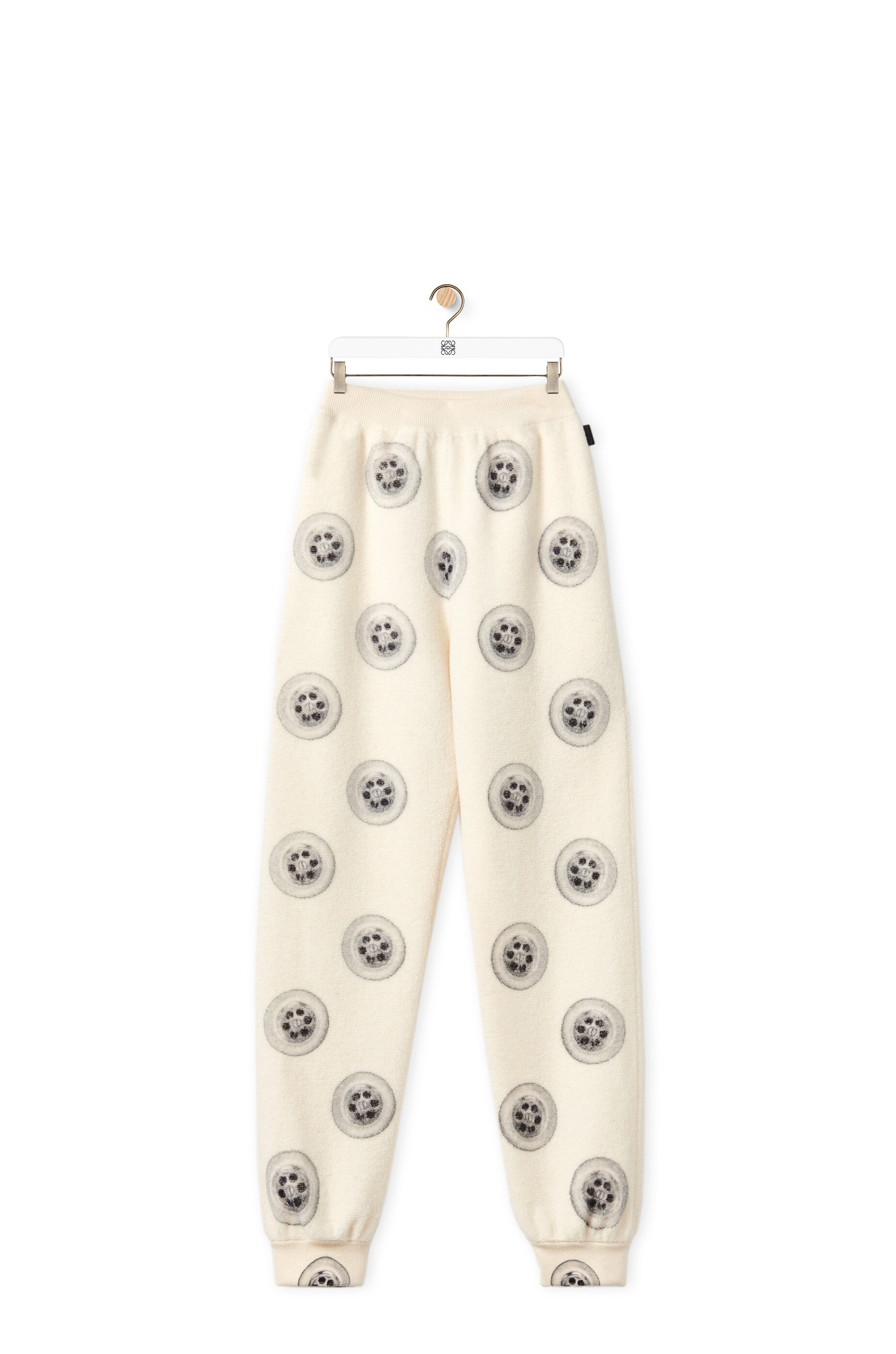 Sinkhole printed joggers in wool - 1