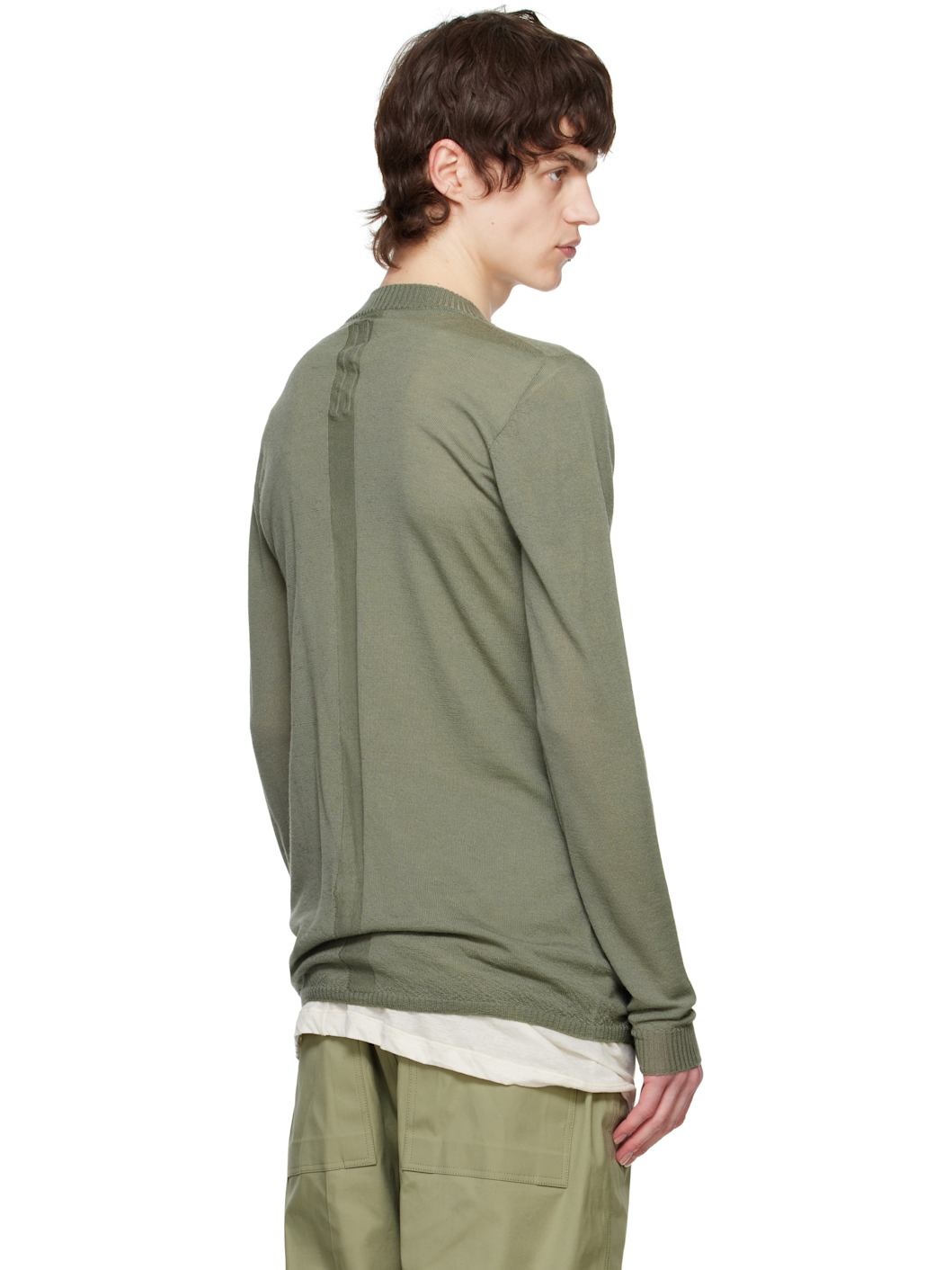 Green Hollywood Level Lupetto Sweater - 3