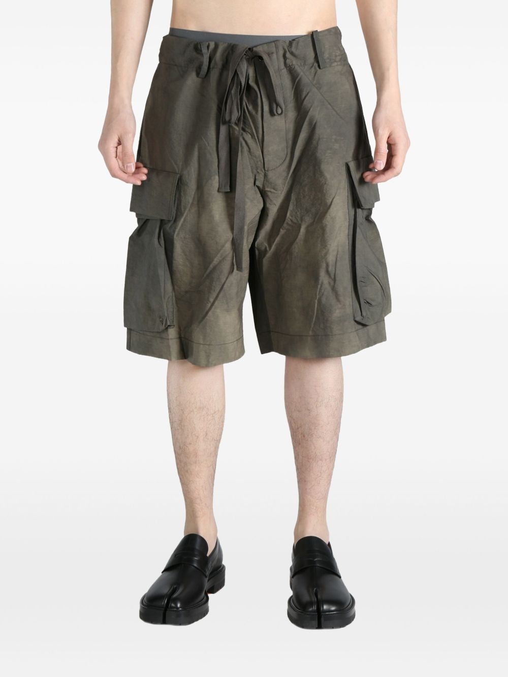 faded-effect cargo shorts - 2