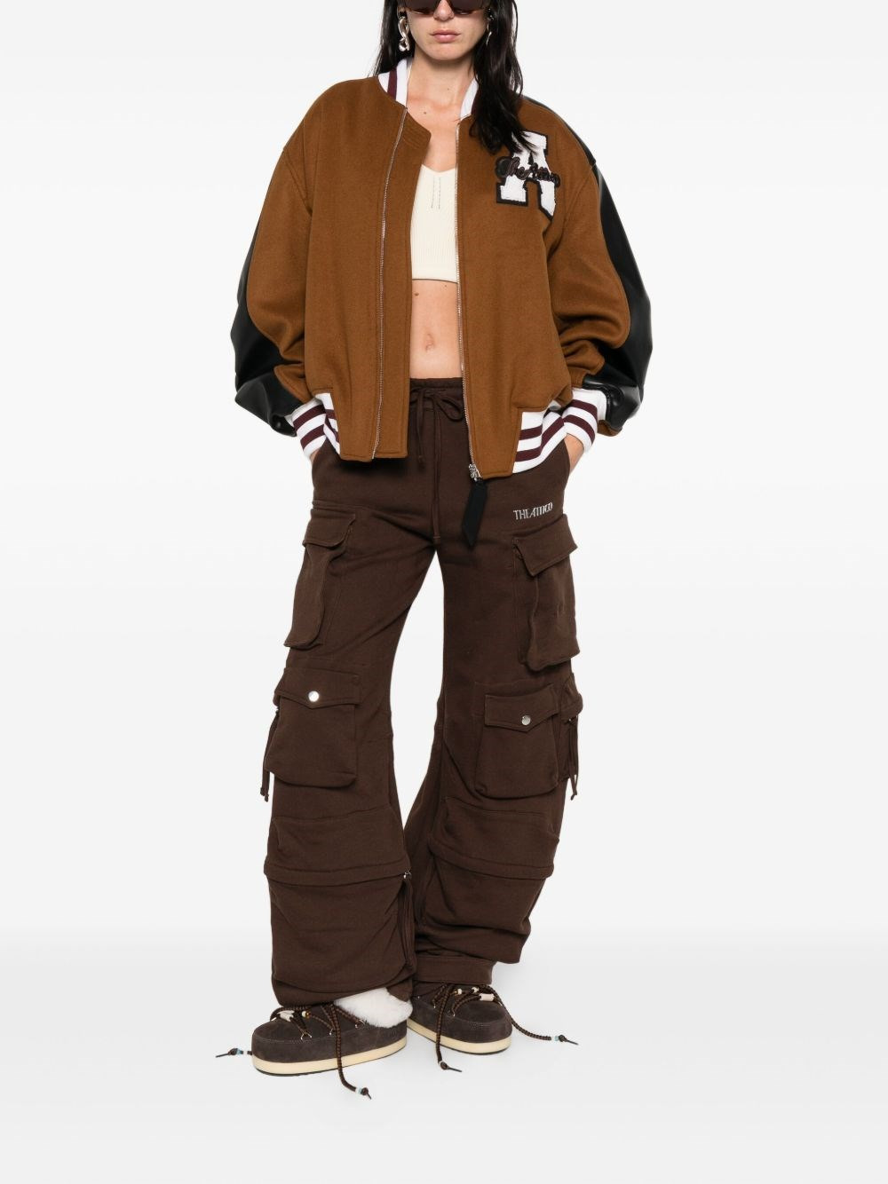 Twill wool cloth bomber jacket - 2