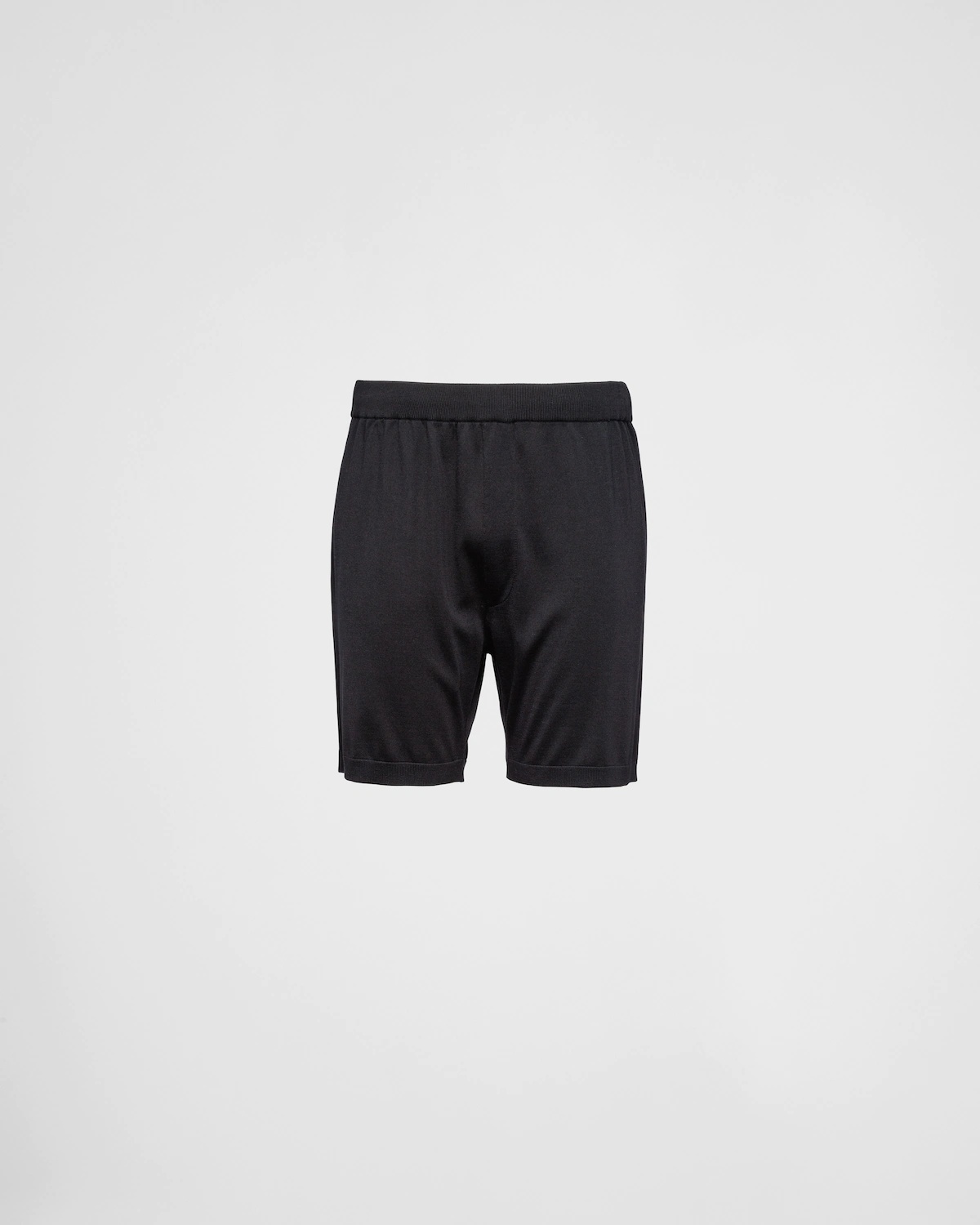 Silk and cotton shorts - 1