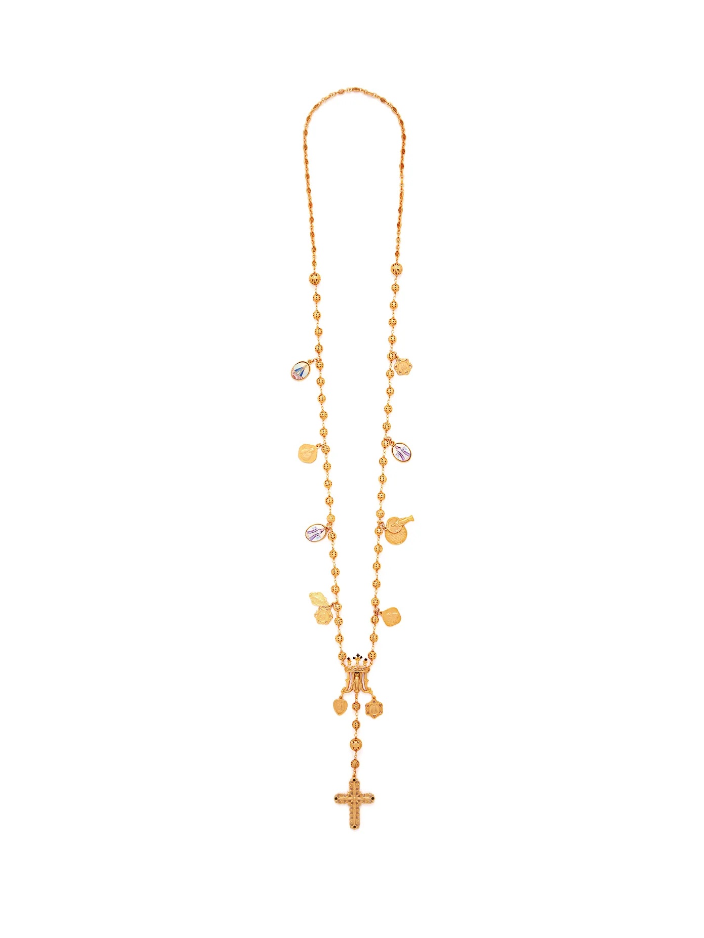 Charm rosary necklace - 1