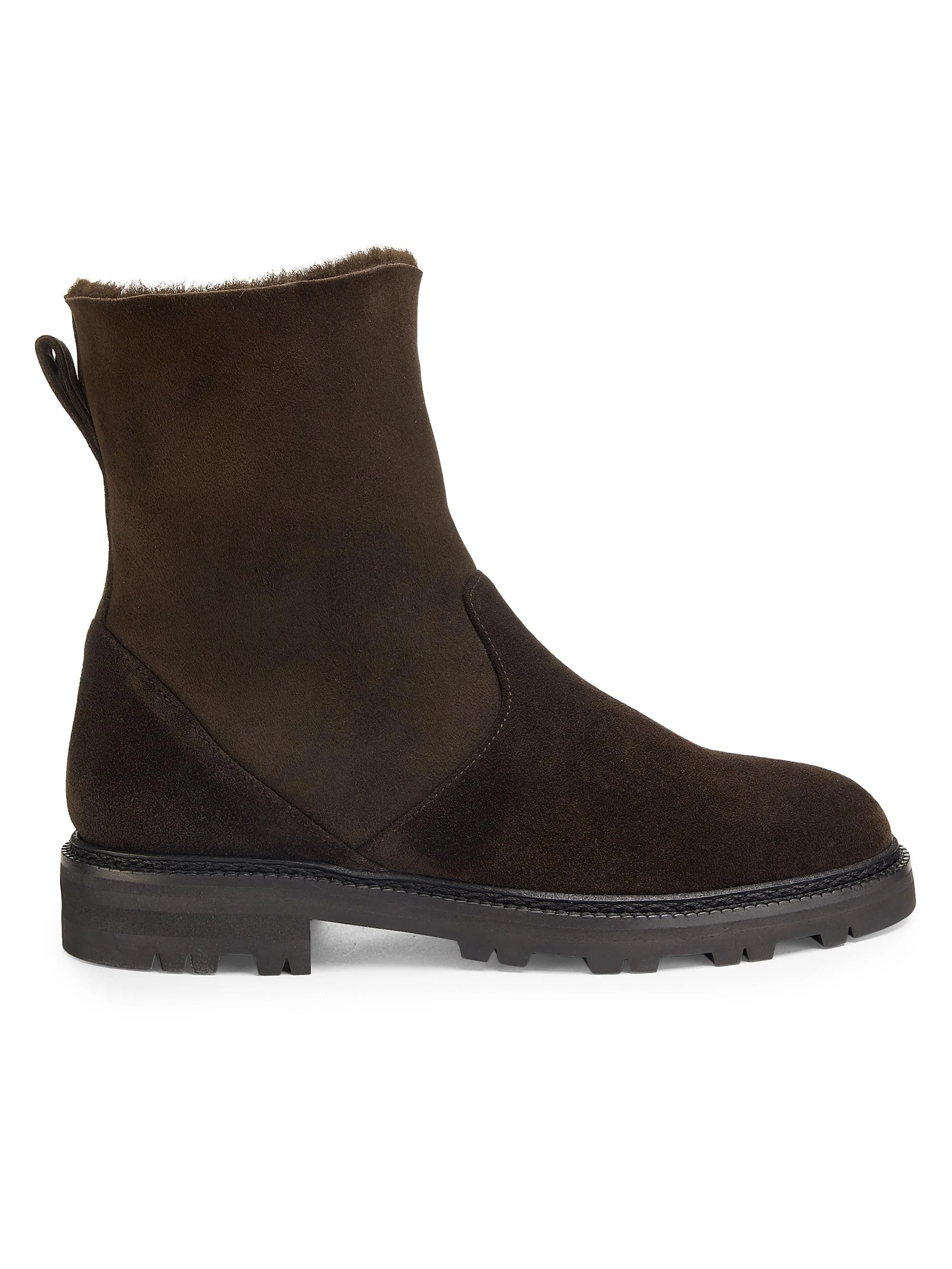 Women's Tomosa Suede Boots - Dark Brown - 1