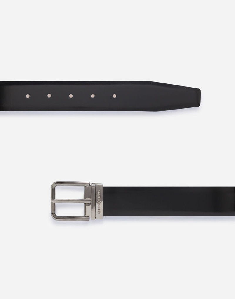 Dolce & Gabbana Polished leather belt outlook