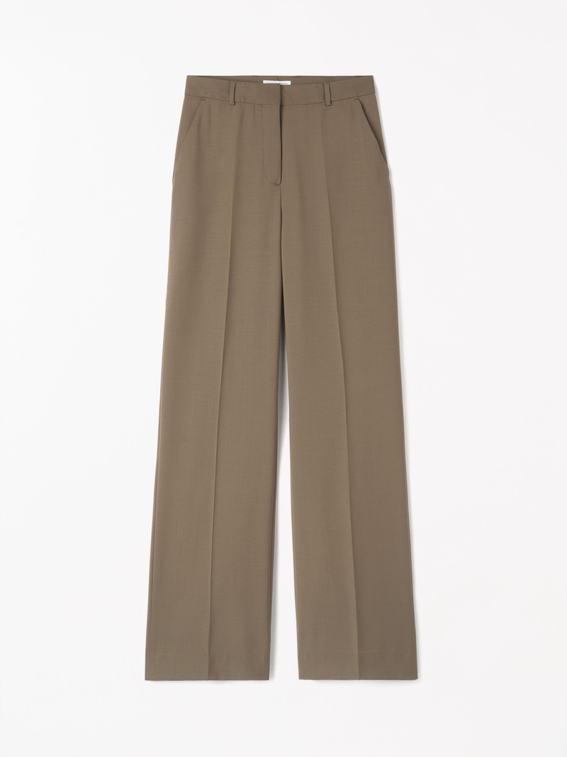 Umaas Wide Mid Waist Trousers 1