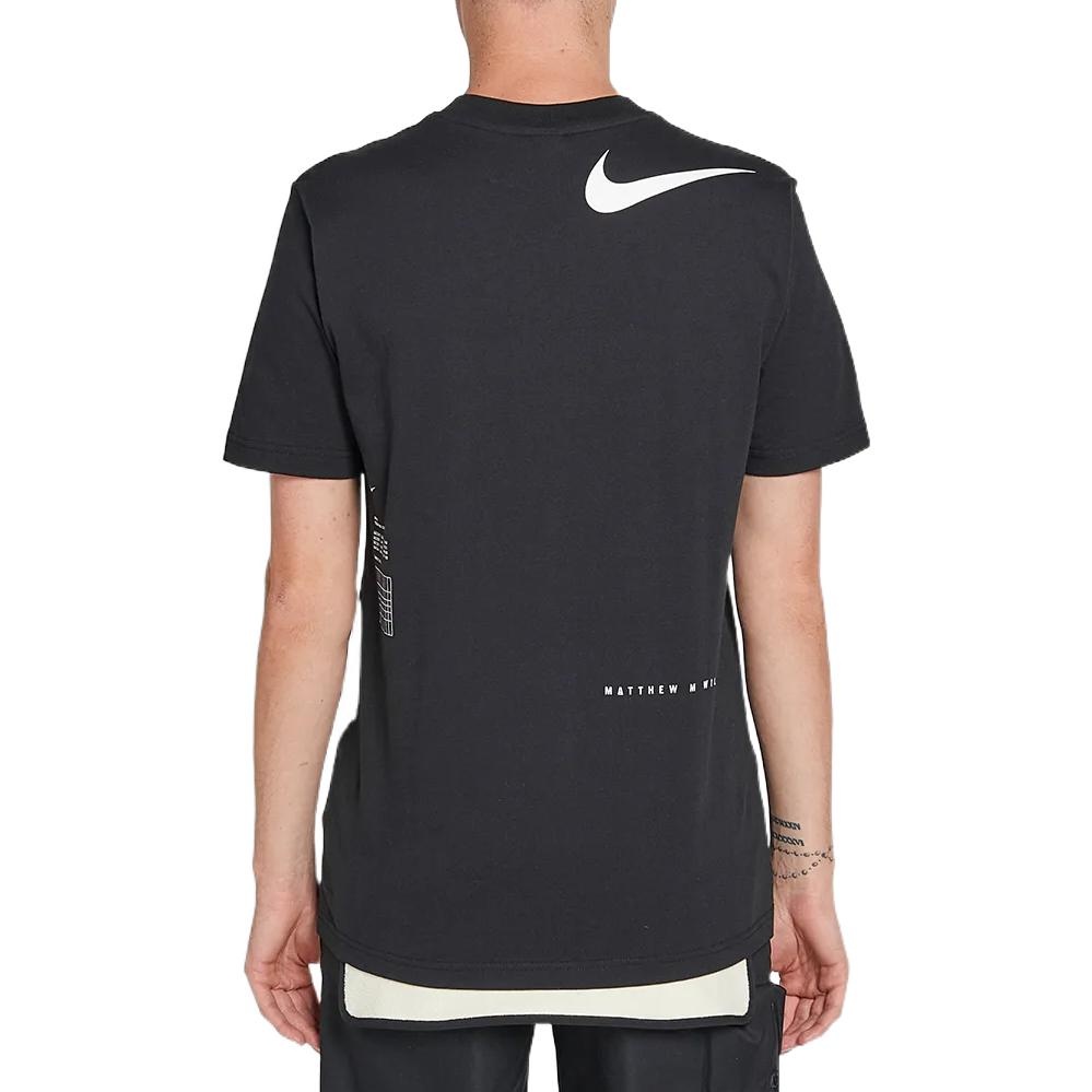 NikeLab X MMW Graphic Crossover Short Sleeve Black AA4244-010 - 3