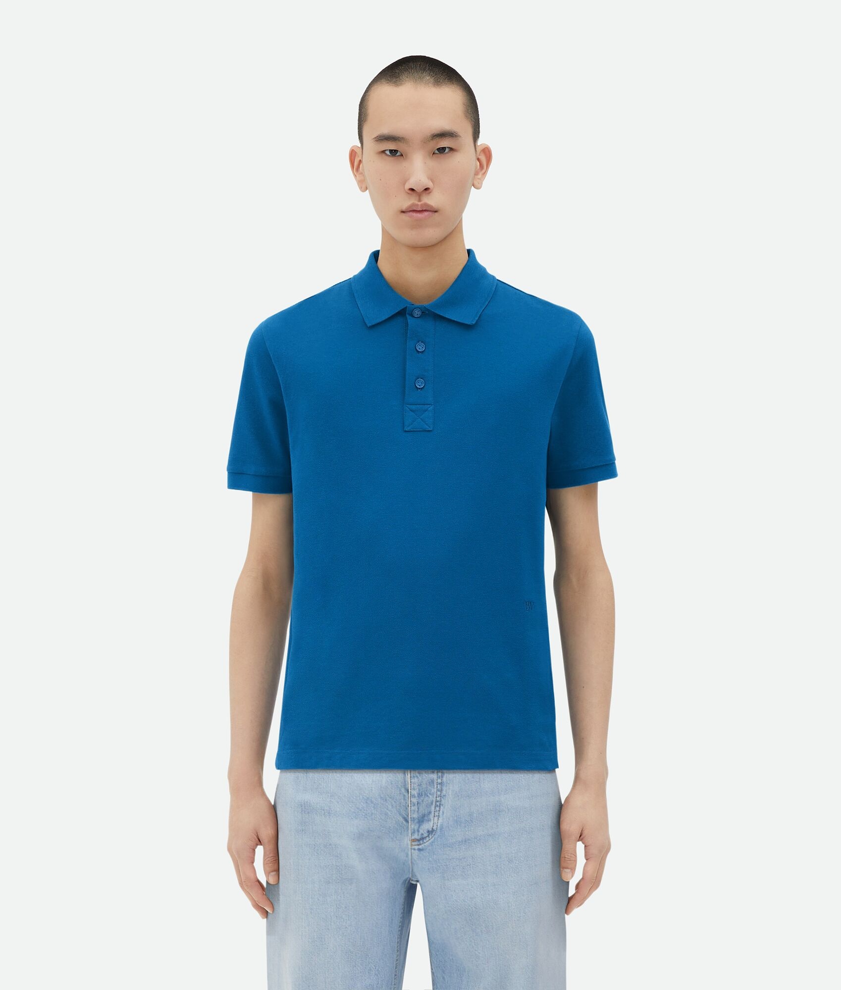 Cotton Jersey Polo - 1