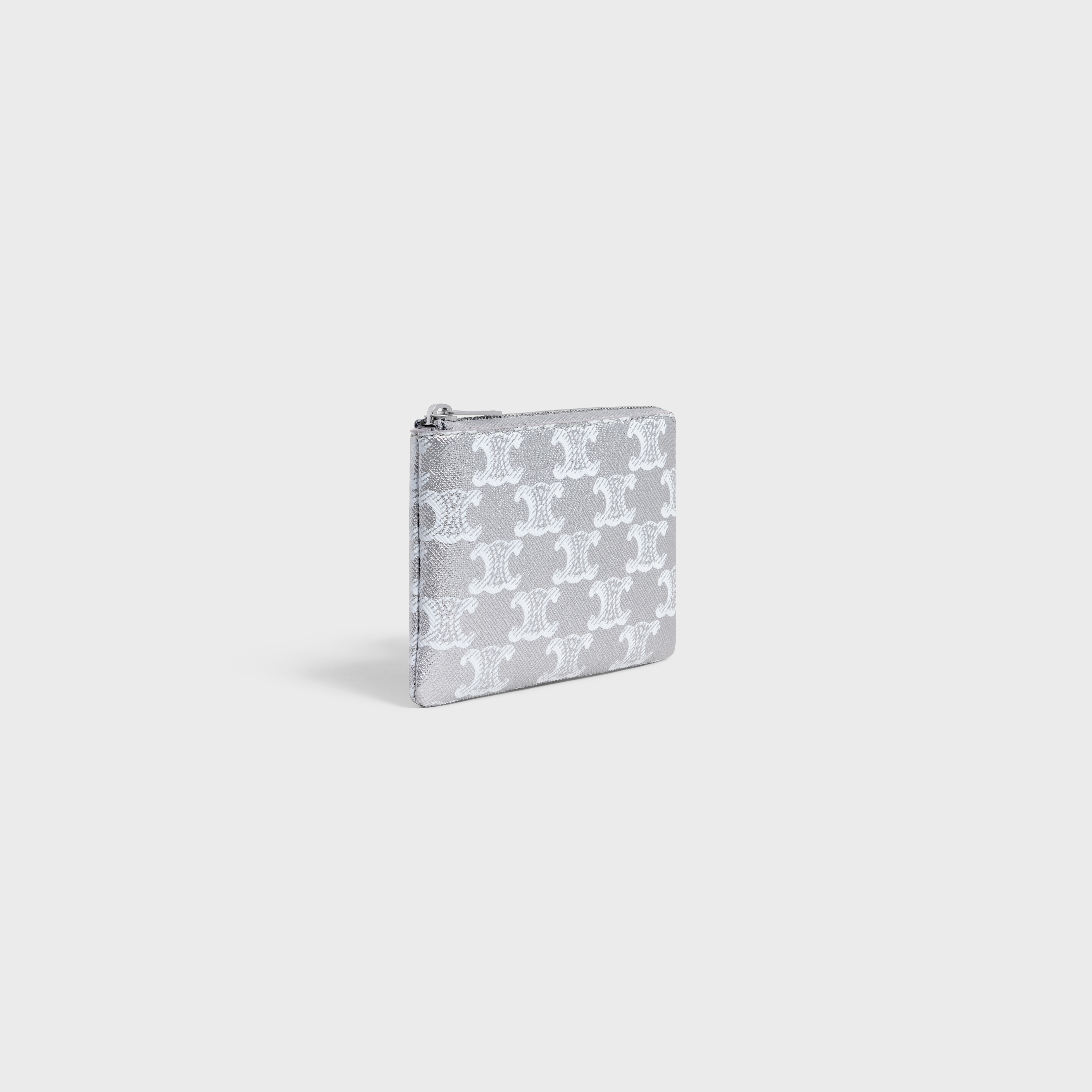 Coin & Card Pouch in Triomphe Canvas - 2
