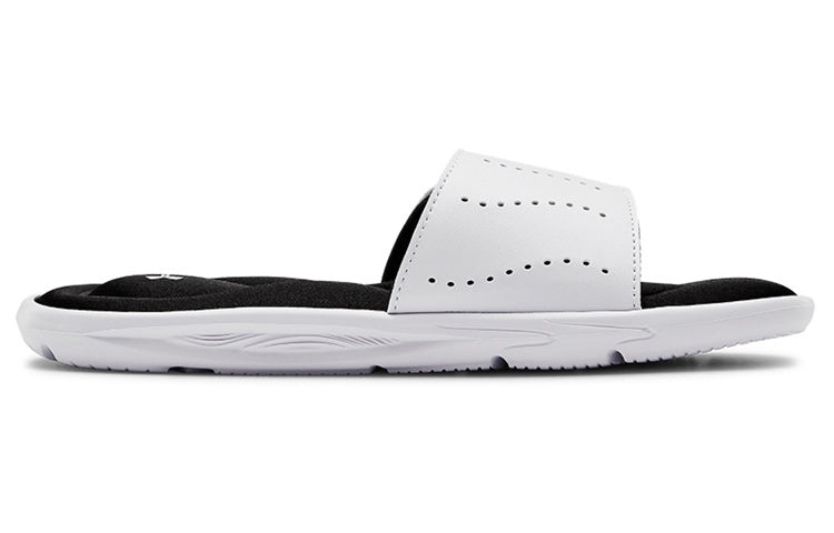 (WMNS) Under Armour Ignite 9 Slide 'White' 3022717-100 - 2