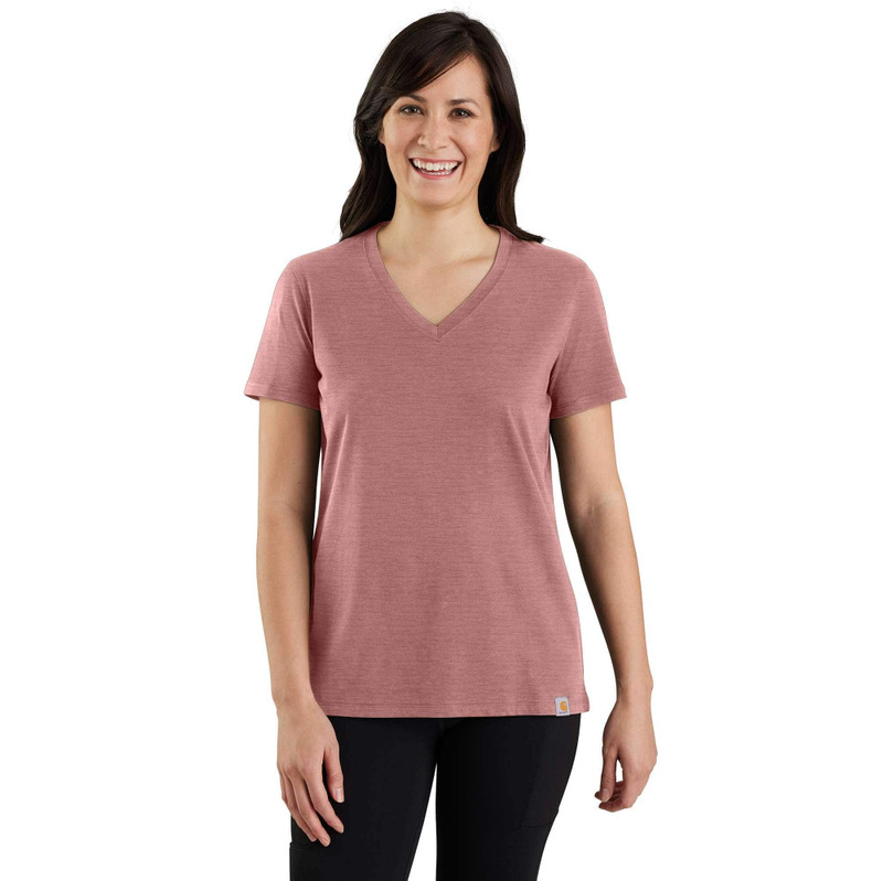 Women's TENCEL™ Fiber Series Relaxed Fit Short-Sleeve V-neck T-Shirt 1