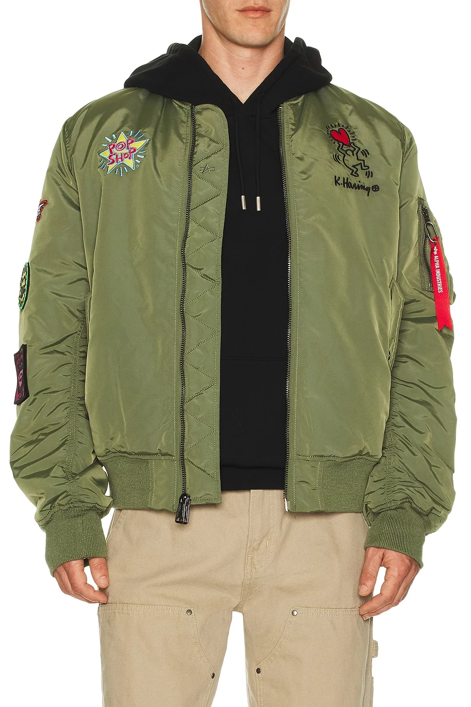 x Keith Haring MA-1 Reversible Jacket - 1