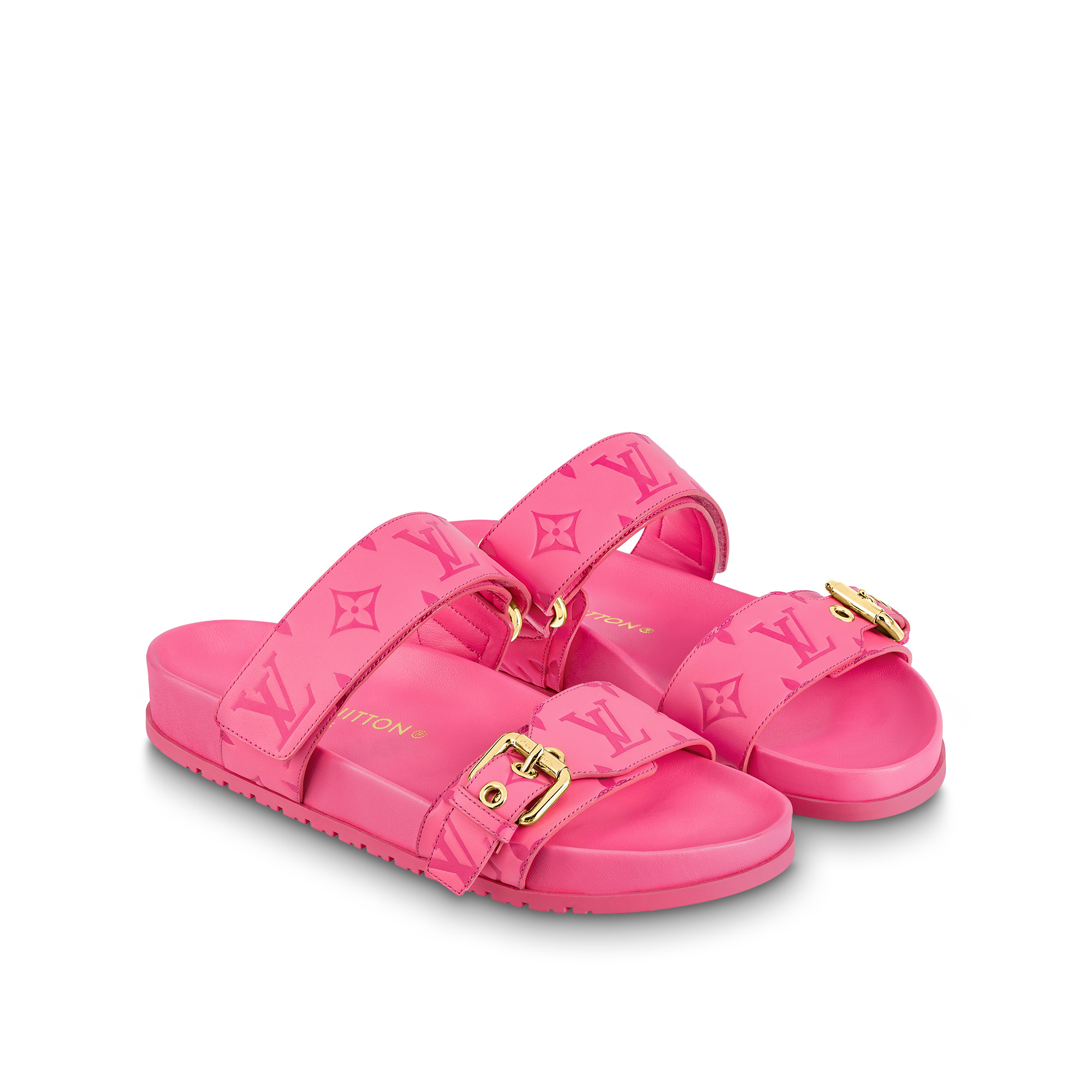 Bom dia flat mule pink online